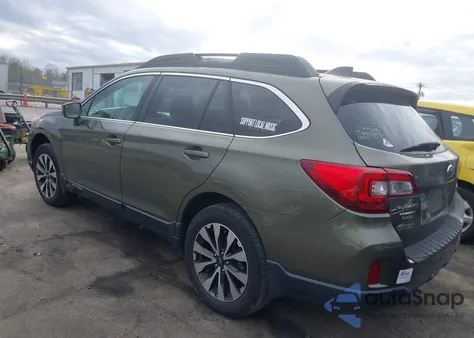 2017 Subaru Outback 2.5I Limited z USA, uszkodzony, nr VIN 4S4BSANC5H3434402